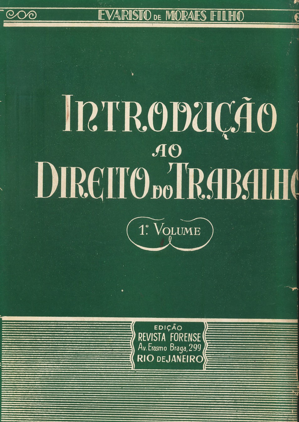 Introdução ao Direito do Trabalho, 1956